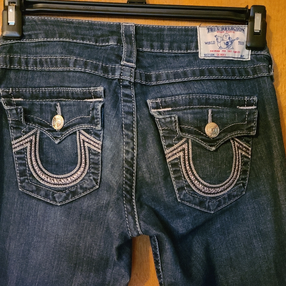 Womens True Religion skinny jeans sz 26